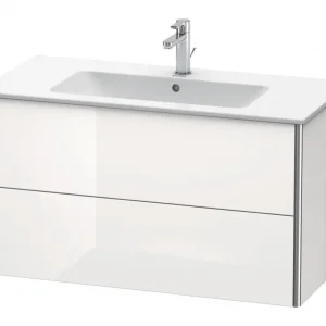 Abverkauf Duravit XSquare Waschtischunterschrank mit 2 Auszügen 1010 x 560 x 478 mm - Graphit Matt