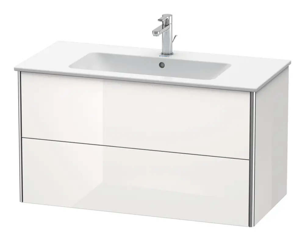 Markenware Duravit XSquare Waschtischunterschrank mit 2 Auszügen 1010 x 560 x 478 mm - Taupe Matt