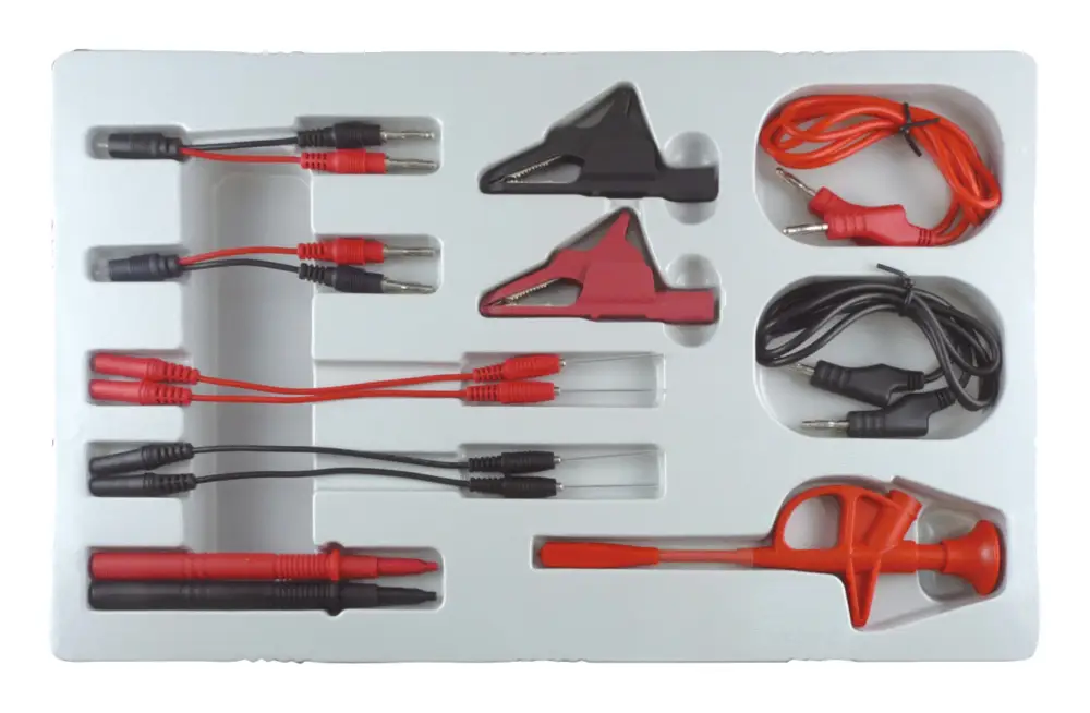 KS Tools 12/24V Diagnose Prüf- und Mess-Kabel-Satz, 13-teilig Zertifiziert
