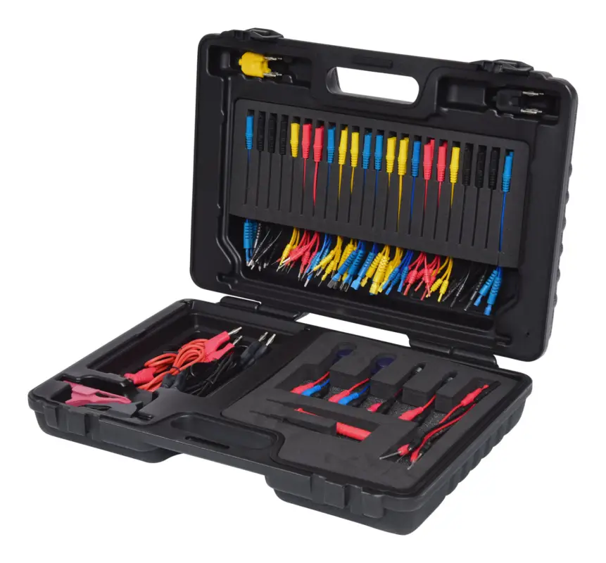 KS Tools 12/24V Master Diagnose Prüf- und Mess-Kabel-Satz, 92-teilig Garantierte Lieferung