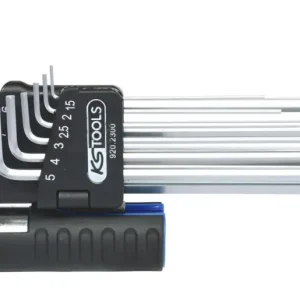 Ausverkauf KS Tools 3 in 1 Innensechskant-Winkelstiftschlüssel-Satz, 10-teilig XL