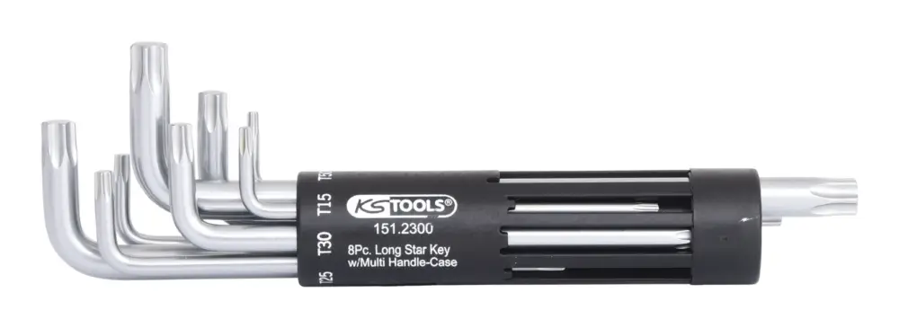 Aktuell KS Tools 3 in 1 Torx-Winkelstiftschlüssel-Satz, lang, 8-teilig