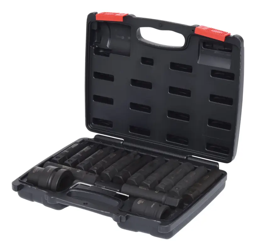 Knallerangebot KS Tools 3/4"+1" Kraft-Wechsel-Stecknuss- und Bitstecknuss-Satz, 16-teilig