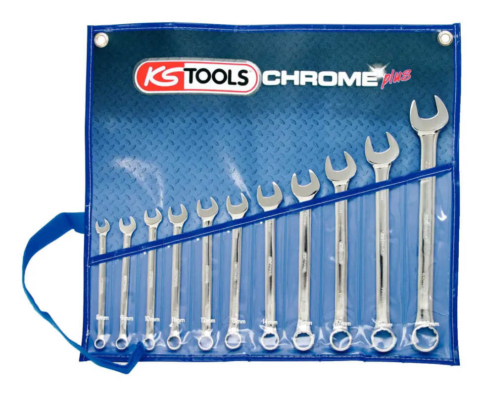 KS Tools CHROMEplus Ringmaulschlüssel-Satz, abgewinkelt, 11-teilig Jetzt Bestellen