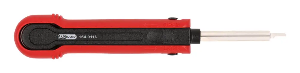 Wochenendangebot KS Tools Kabel-Entriegelungswerkzeug für Flachsteckhülsen 1,2 mm
