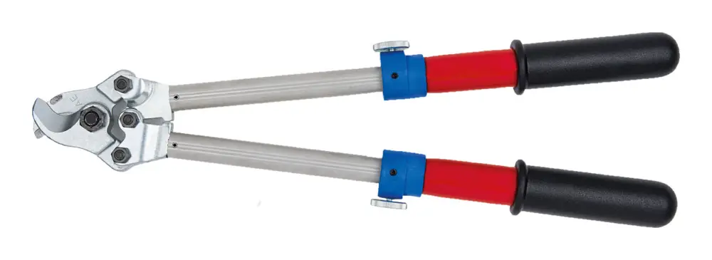 Letzte Chance KS Tools Kabelschere mit Schutzisolierung, Teleskopgriff, 360-520 mm