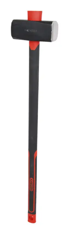 KS Tools Vorschlaghammer mit Fiberglasstiel, 5000g Nur Für Kurze Zeit