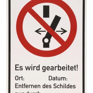 KS Tools Warnschild Geerdet Heißes Angebot