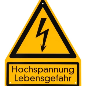 Jetzt Kaufen KS Tools Warnschild Hochspannung, Lebensgefahr