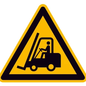 Highlight SafetyMarking Warnschild Folie Flurförderzeuge SL200mm