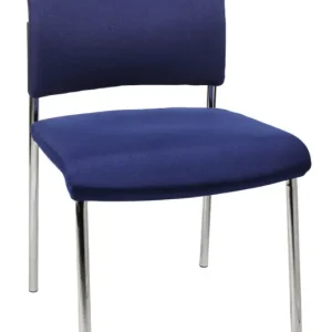Schnäppchen Topstar Besucher-Stuhl Visit10 mit Polster blau(Verpackungseinheit: 2Stück)