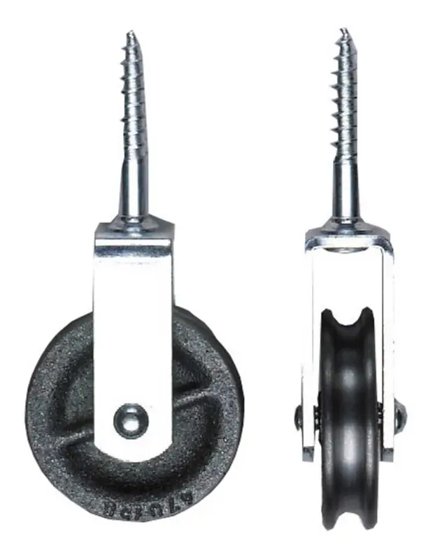 HBS Betz Vogelrolle Nr.471 50 mm mit Gussrolle B Versand Am Gleichen Tag