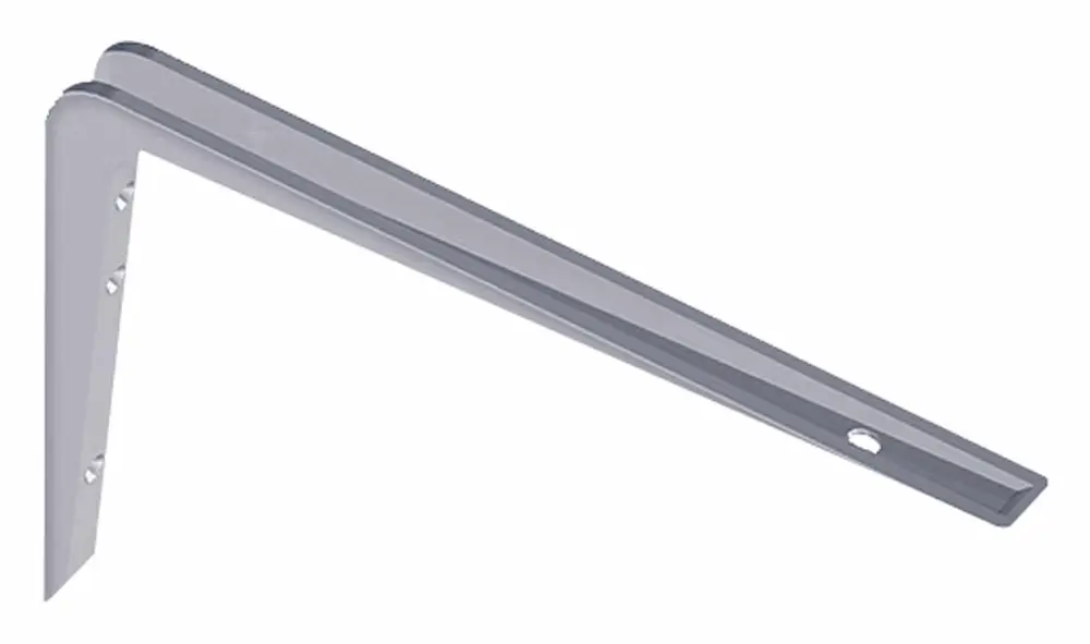 Preisknaller Element System Anschraubwinkel weiss 220 mm(Verpackungseinheit: 20Stück)