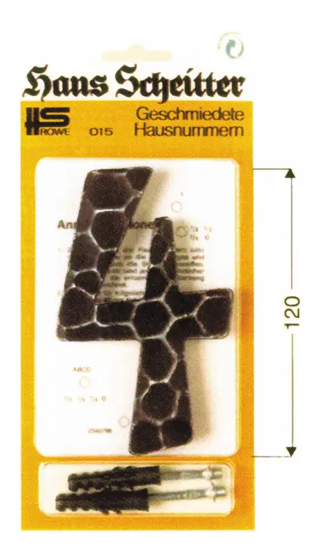 Bestpreis Rowe Hausnummern Nr.015 Ei Nr.1