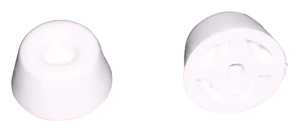 Rabatt HomeXpert Vielzweckstoßpuffer weiss(Verpackungseinheit: 100Stück)