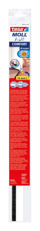 Tesa Tür-Dichtung 5405 weiß bis 15 mm Spalte für unebene Bereiche(Verpackungseinheit: 5Stück) Bestseller