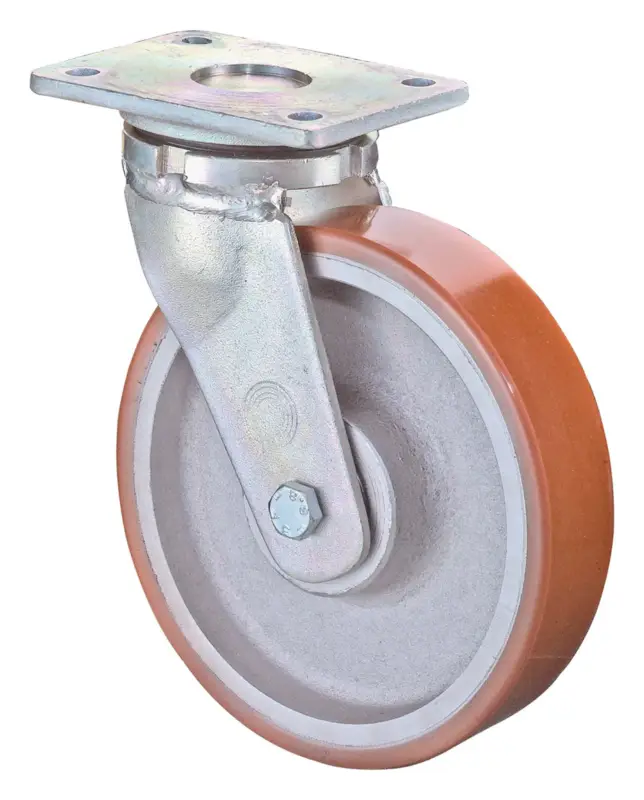 BS Rollen Schwerlast-Lenkrolle Polyamid auf Gussfelge 100 mm Günstig