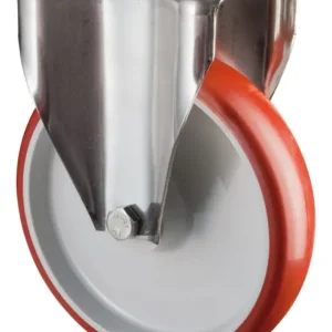 BS Rollen Bockrolle aus Polyuretan / Edelstahl Rad-Durchmesser 200 mm 200KgTragkraft Angebot