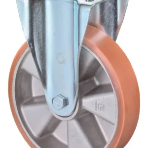 BS Rollen Bockrolle 100 mm mit Kugellager schwer verzinkt Alu-Felge Heißes Angebot