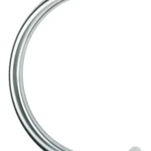 Hoppe Edelstahl-Bügelgriff E5310, Halbkreisform - matt Bestseller