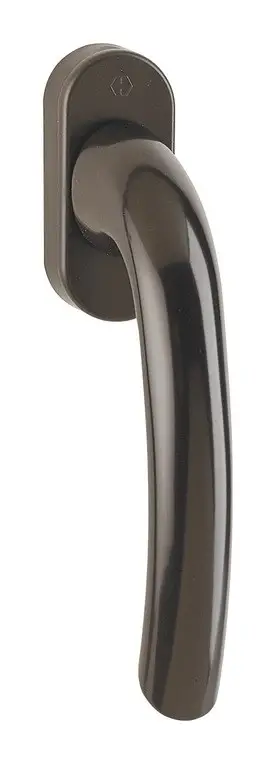 Hoppe Tokyo Aluminium-Dreh-/Kipp-Fenstergriff 0710/U26 (Stift 32 mm) - dunkelbraun Sonderangebot