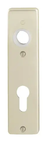 Hoppe Aluminium-Kurzschild-Paar 202KP, Profilzylinder, für Innentüren - neusilberfarben(Verpackungseinheit: 1Paar) Neu Im Sortiment