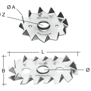 Top-Seller Simpson Strong-Tie Holzverbinder einseitig C2-75M12G-B(Verpackungseinheit: 100Stück)