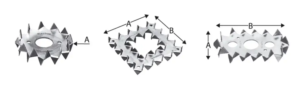 Meistverkauft Simpson Strong-Tie Holzverbinder n.DIN 1052 zweiseitig C1-140G-B(Verpackungseinheit: 25Stück)