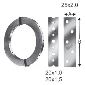 Begrenztes Angebot Simpson Strong-Tie Lochband BAN102010(Verpackungseinheit: 10Stück)