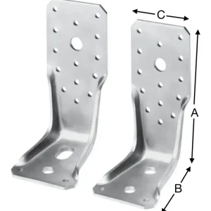 Bestseller Simpson Strong-Tie Winkelverbinder AKR245 x 3L(Verpackungseinheit: 25Stück)