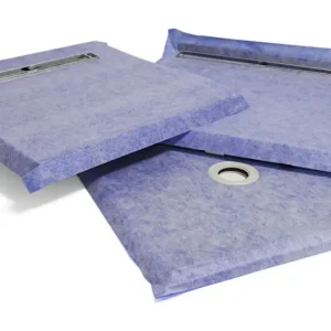 Repabad Bodenelement 120 x 100 cm mit TECE Duschrinne Nischeneinbau / einseitiges Gefälle Neu Im Sortiment