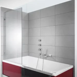 Angebot Repabad Aufpreis Glasfront für Easy-in 180 Einstieg rechts Nische - Dark Black