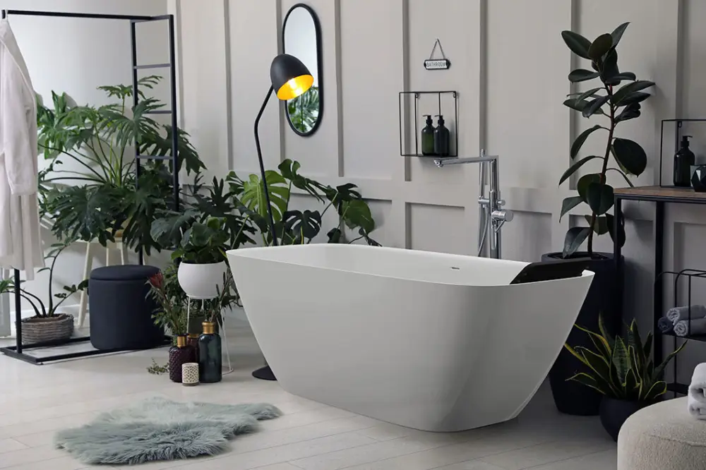 Hoesch LaSenia Freistehende Badewanne 1600 x 750 mm - Weiß matt Neuheit