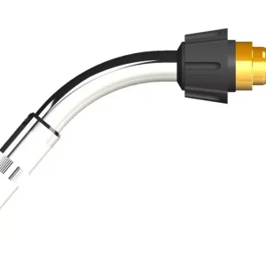 Brennerrohr 'COMBI' komplett WT 540K 50° L=140 mm / H=85 mm Beliebt