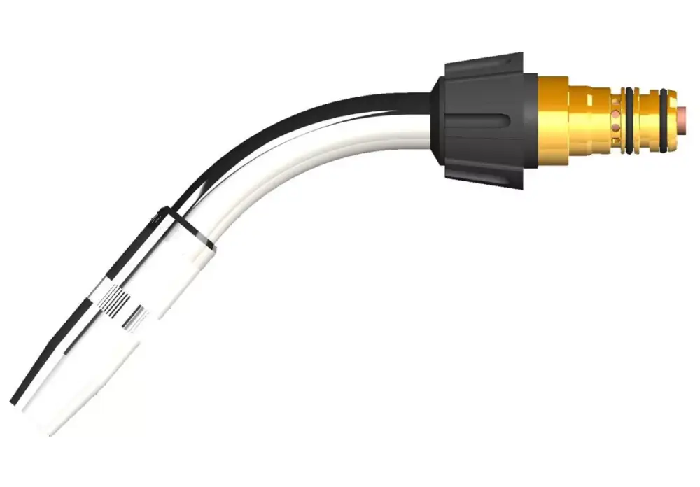 Brennerrohr 'COMBI' komplett WT 540K 50° L=140 mm / H=85 mm Beliebt