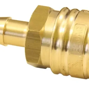 Kupplung mit Schlauchtülle 13 mm, Messing1 Stk. Packung - SB Neue Ware