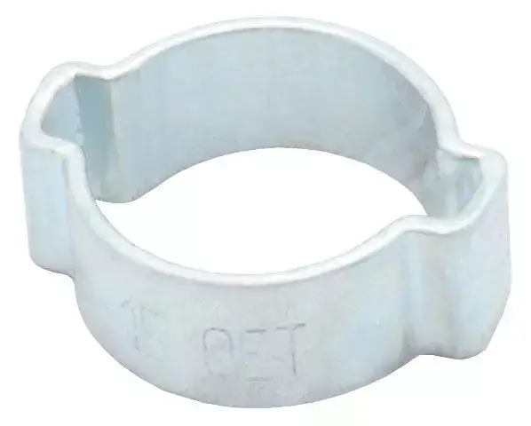 Abverkauf 2-Ohr-Schlauchklemme Ø 9 - 11 mm Edelstahl (W4)