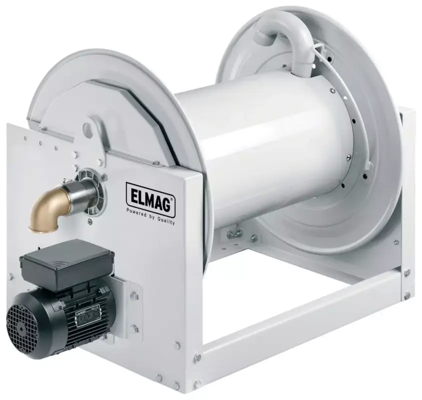Wochenendangebot INDUSTRIE Schlauchaufroller Serie 700 / L 690 Elektrischer Antrieb 24V, für Luft, Wasser, Diesel, 20 bar