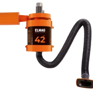 Absauganlage, MaxiFil, stationär Absaugarm Ø 150mm/2m in Schlauchausführung, Absaugl. mit Arm max. 1.000 m³/h ~ 1,5 kW ~ 3x400 V(Type 65 850 100) Bestseller