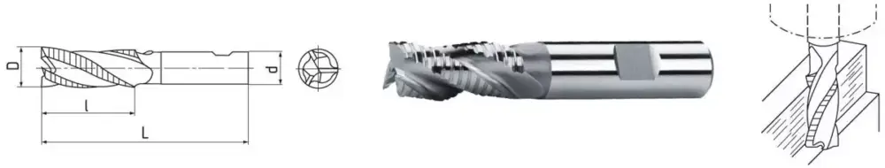 HSS Co8-Schaftfräser DIN 844 Ø 18,0 mm (kurz) Günstig