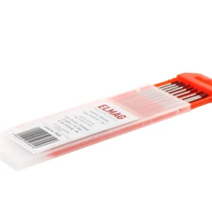 Wolfram-Elektrode Type 'E-WT 20', 'rot' 2,4 x 175 mm - Universal, W 98% + 2 % ThO2 10 Stk. Packung - SB Jetzt Bestellen