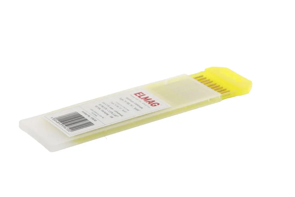 Günstig Wolfram-Elektrode Type 'E-WL 15', 'gold' 1,6 x 175 mm - universal, W 98,5% + 1,5% LaO² 10 Stk. Packung - SB