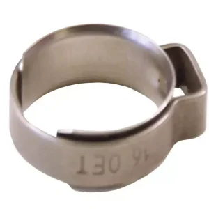 1-Ohr Klemme mit Einlagering 9 - 10,5 mm Edelstahl (W4) Sofort Bestellen