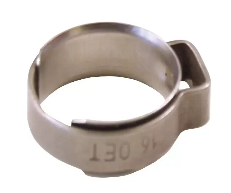 1-Ohr Klemme mit Einlagering 9 - 10,5 mm Edelstahl (W4) Sofort Bestellen
