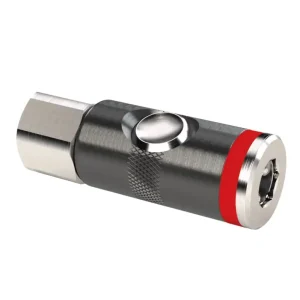 Sicherheitskupplung IG 3/8' mit Druckknopf und Drehgelenk DN 7,4- 1 Stk. Packung - SB Sofort Bestellen