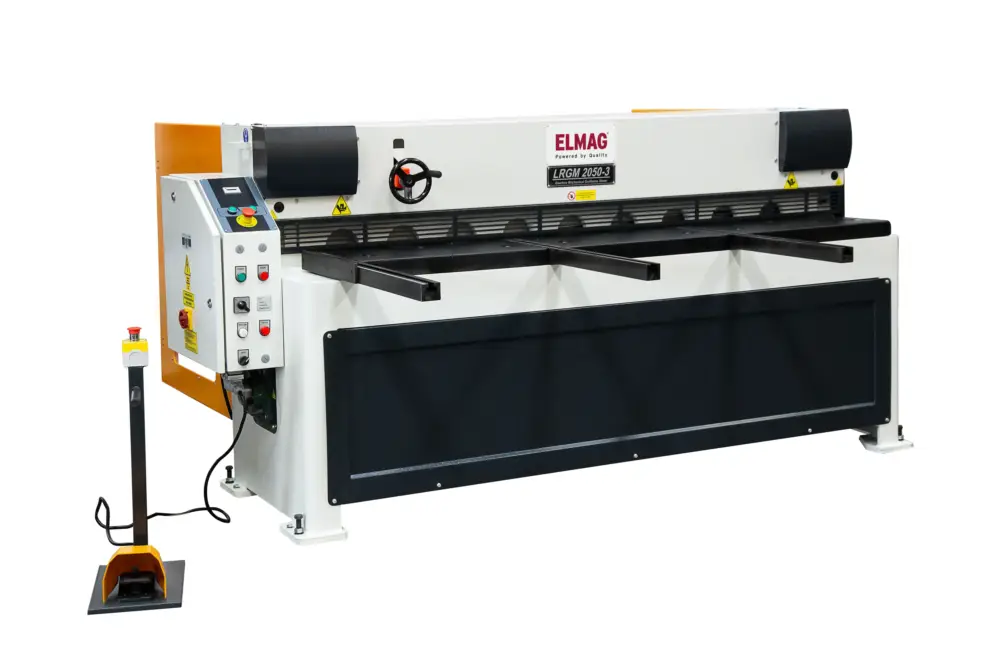 Echt Mechanische Tafelblechschere Mod. LRGM 1550-3mm -NC Steuerung-Hinteranschlag 750 mm
