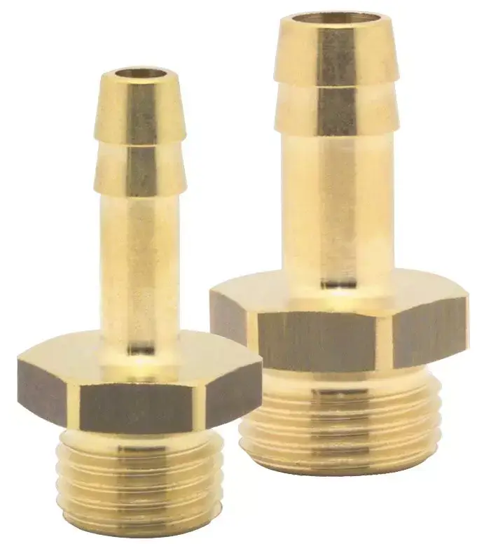 Schlauchtülle mit Außengewinde AG 1/2', 13 mm, Messing2 Stk. Packung - SB Letzte Chance