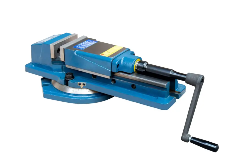 Neu Im Sortiment Hydraulik-Maschinenschraubstock Modell CB 125 inkl. Drehteller