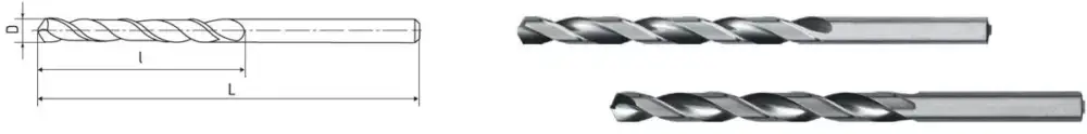 HSS-Spiralbohrer DIN 340 Ø 8,0 mm (lang) Bestseller