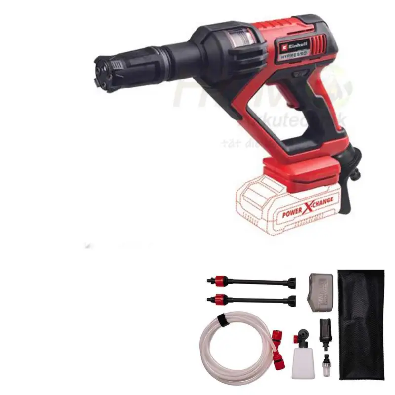 Schneller Versand Einhell Akku-Druckreinigerpistole Hypresso 18/24-1Li-Solo Power X-Change 18 V, 24 bar